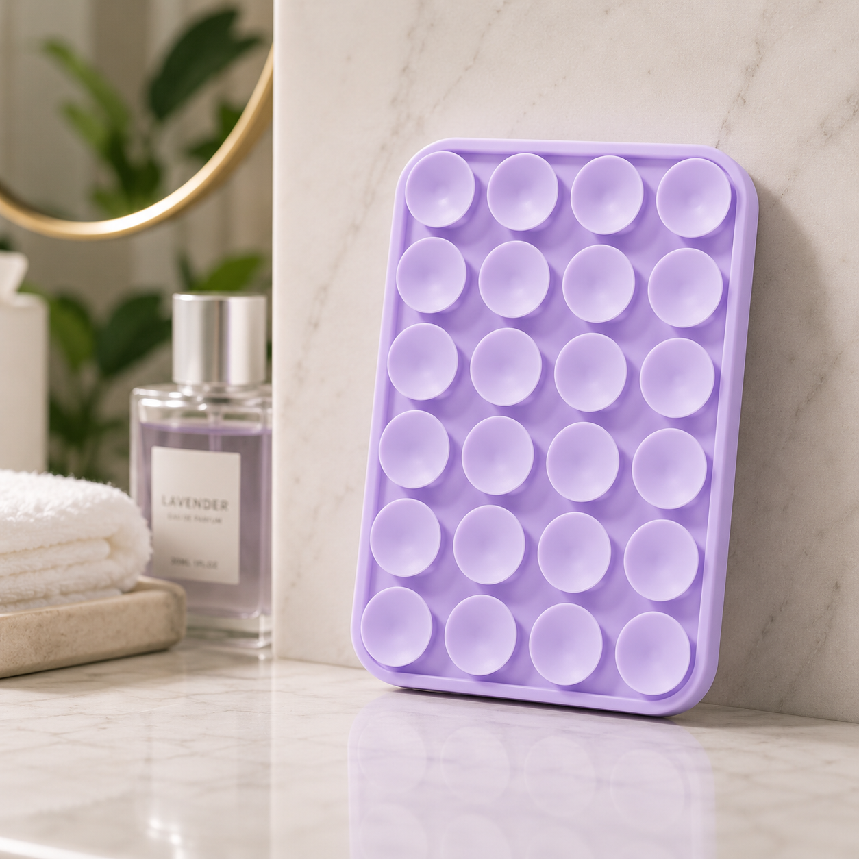 Magnetic Suction Phone Holder – Hands-Free MagSafe Wall Mount for iPhone & Android
