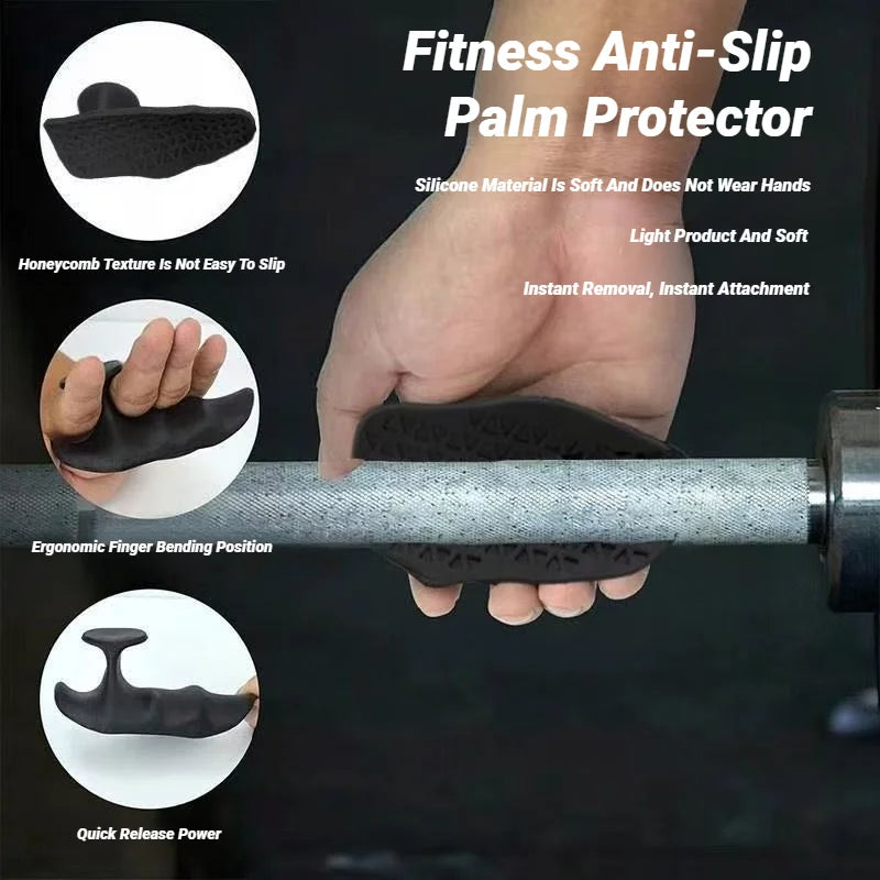 Grip Strengthener Honeycomb Silicone Weightlifting Anti-Slip Fitness Pull up Finger Exerciser Hand Protection Trainer Workout