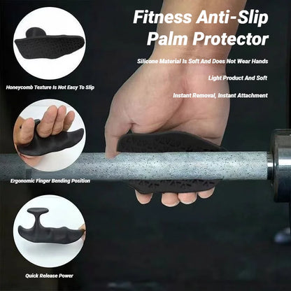 Grip Strengthener Honeycomb Silicone Weightlifting Anti-Slip Fitness Pull up Finger Exerciser Hand Protection Trainer Workout