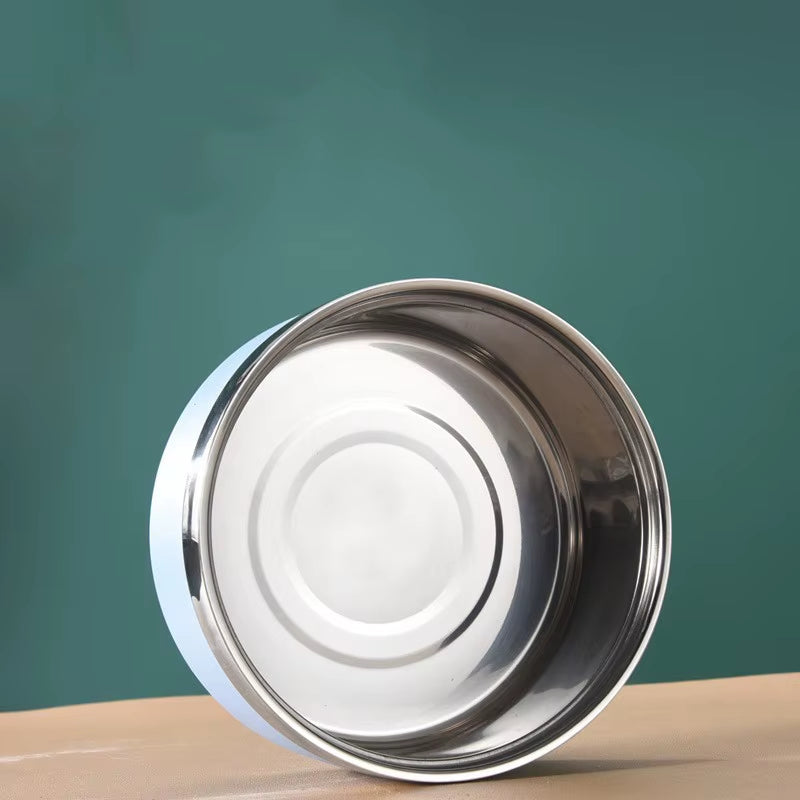 Custom Fashion Stainless Steel Dog Bowl Custom Logo Cat Bowls Eco-Friendly 32Oz Pet Food Bowl