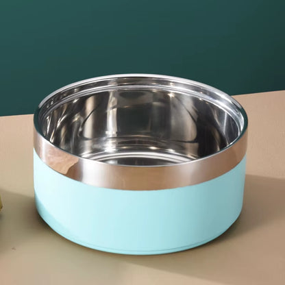 Custom Fashion Stainless Steel Dog Bowl Custom Logo Cat Bowls Eco-Friendly 32Oz Pet Food Bowl