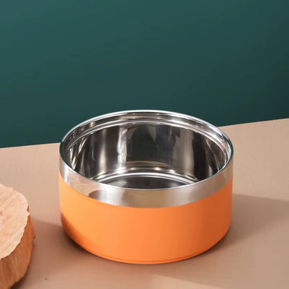 Custom Fashion Stainless Steel Dog Bowl Custom Logo Cat Bowls Eco-Friendly 32Oz Pet Food Bowl