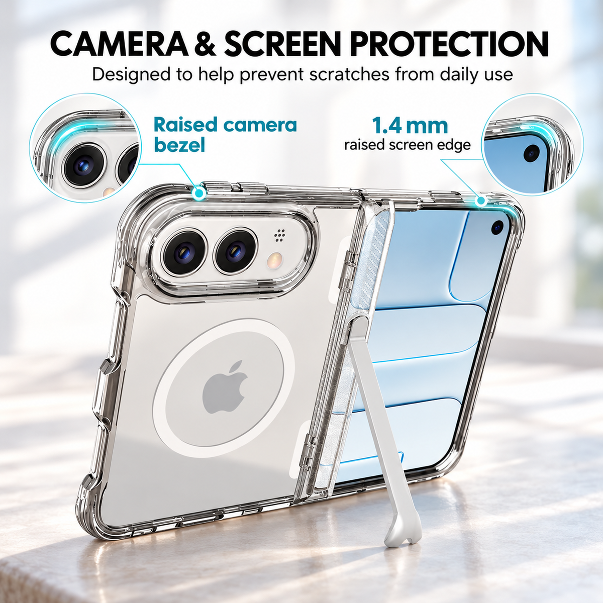 iPhone 18 Case Duo Transparent with standard