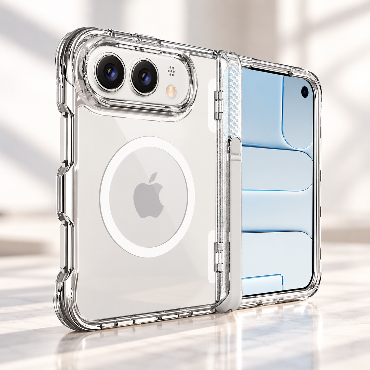 iPhone 18 Case Duo Transparent with standard