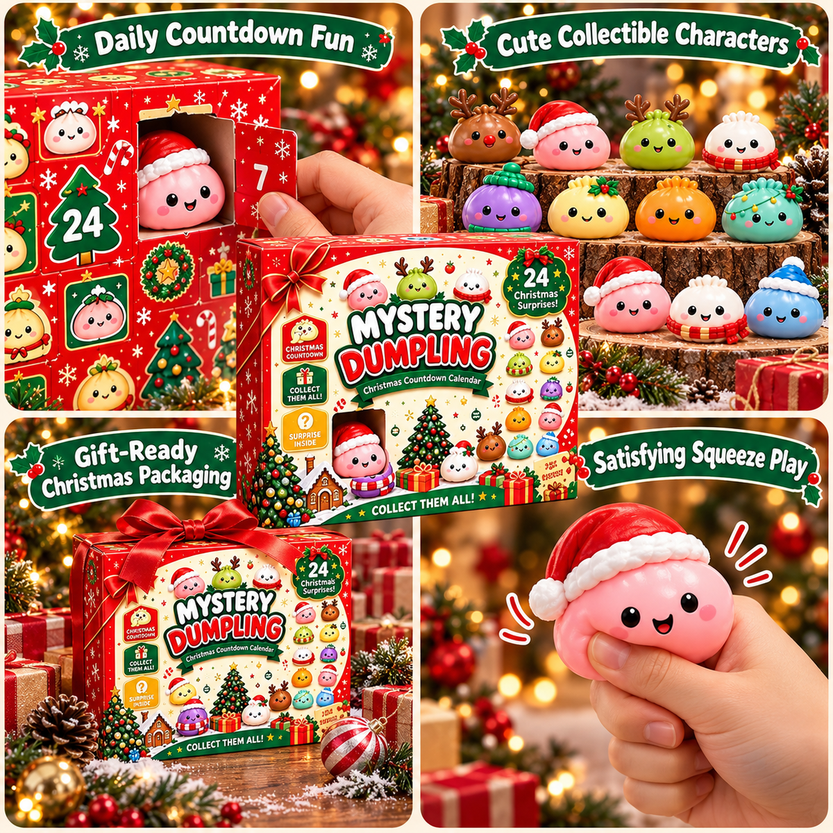 Mystery Dumpling Christmas Advent Calendar