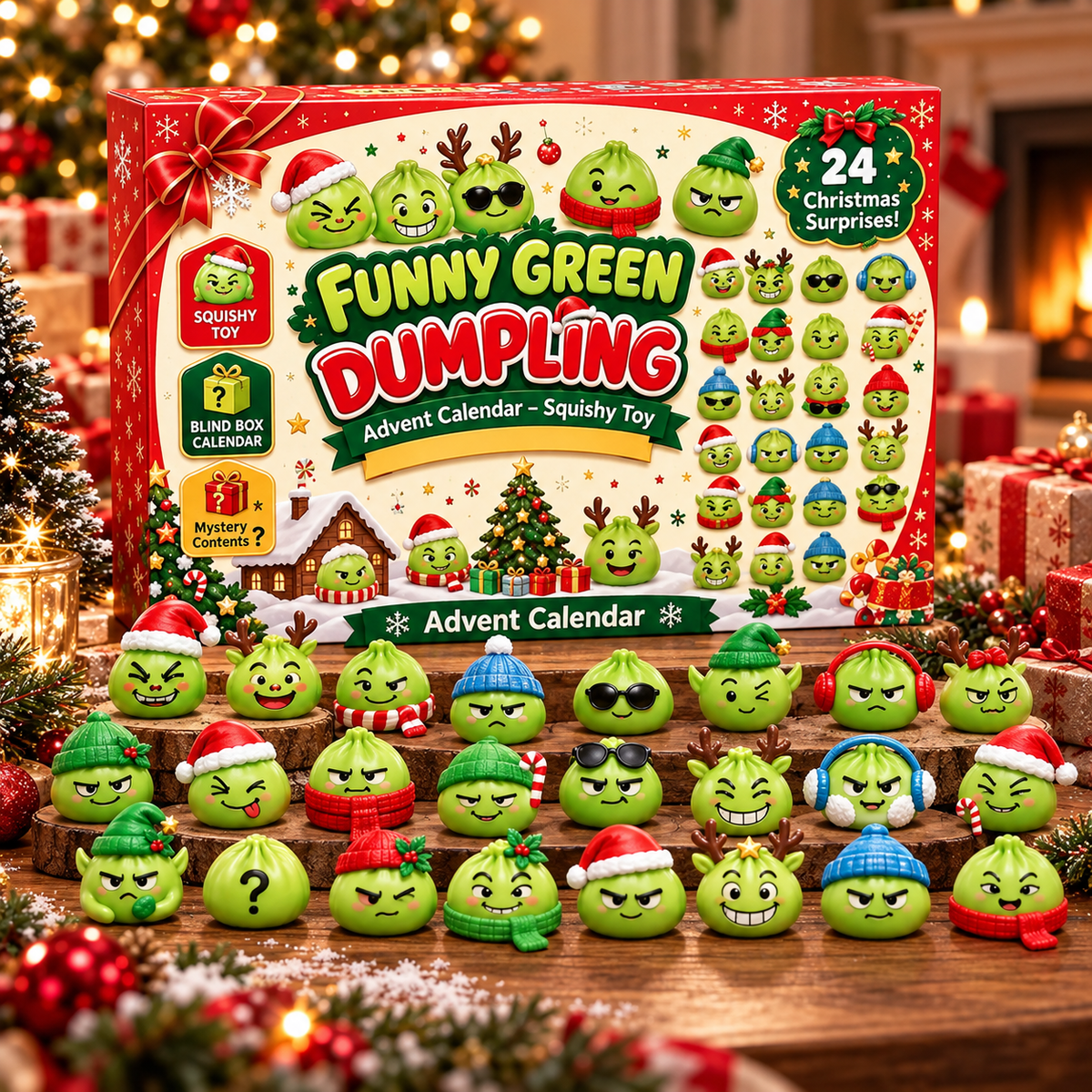 Mystery Dumpling Christmas Advent Calendar