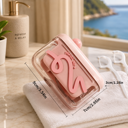 Pop-Up Floss Case - Automatic Pop-Up Dental Floss Case
