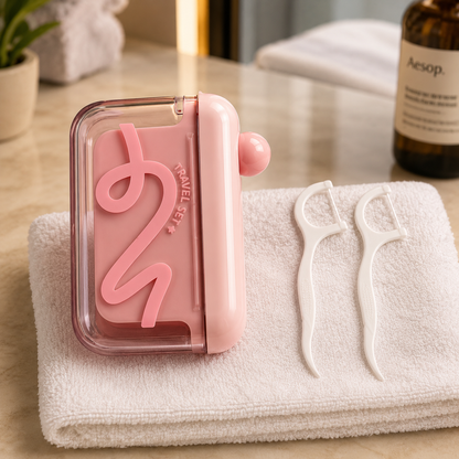 Pop-Up Floss Case - Automatic Pop-Up Dental Floss Case