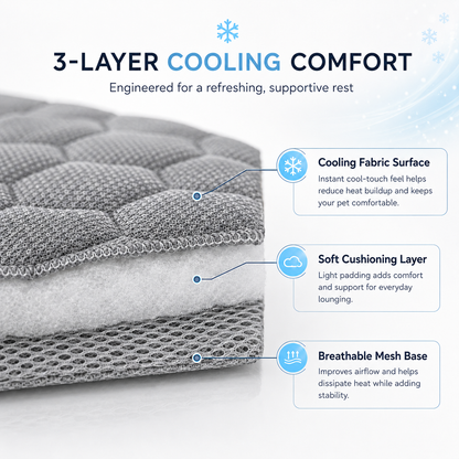 BreezeMat™ - Self-Cooling Dog Mat 2.0