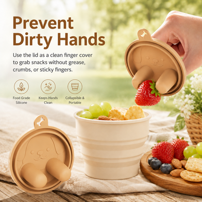 Snacoa - 2-in-1 No-Mess Snack Container