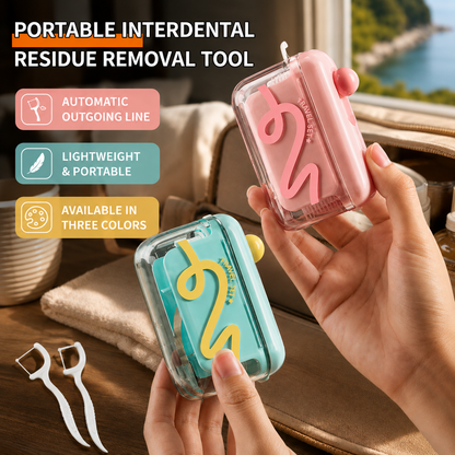 Pop-Up Floss Case - Automatic Pop-Up Dental Floss Case