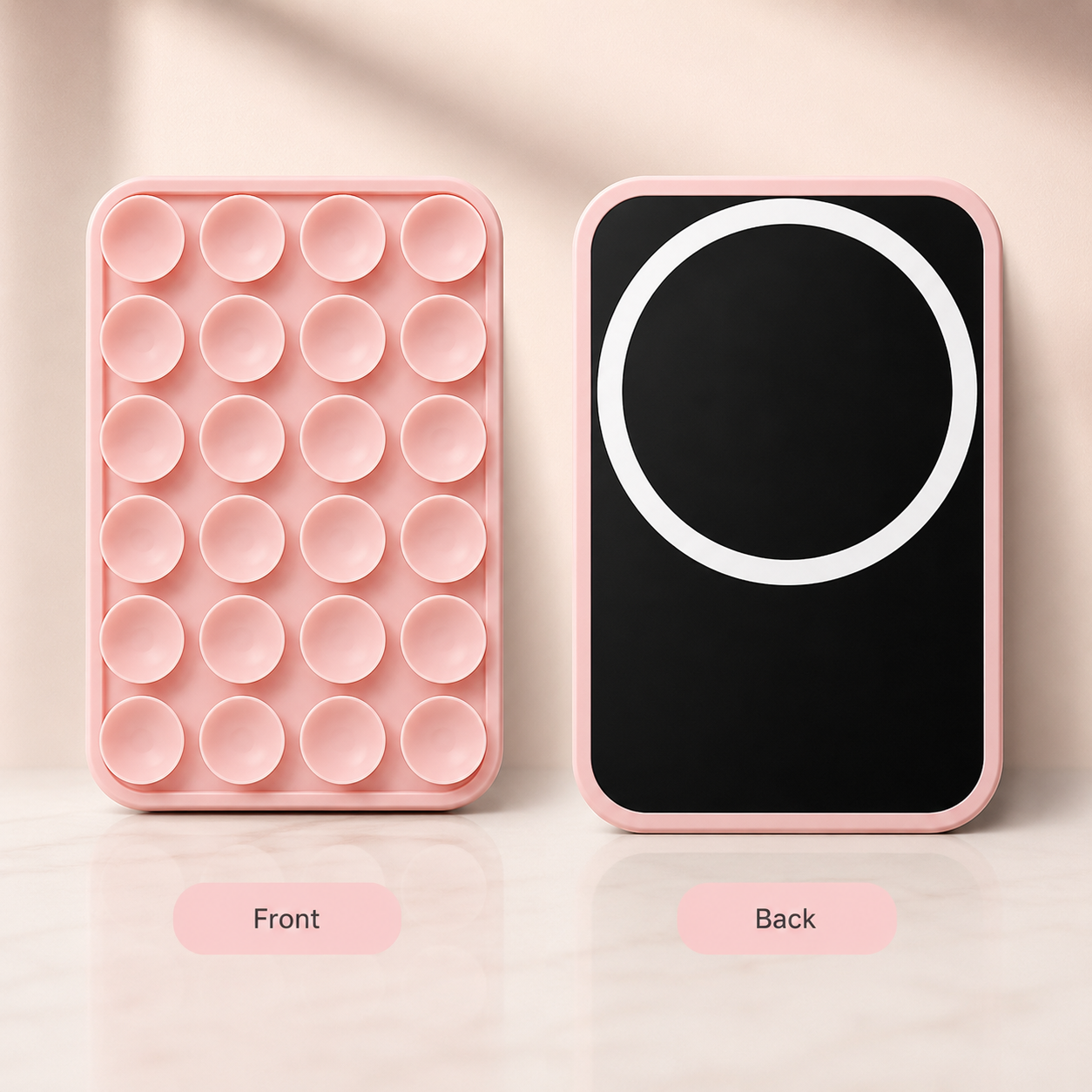 Magnetic Suction Phone Holder – Hands-Free MagSafe Wall Mount for iPhone & Android