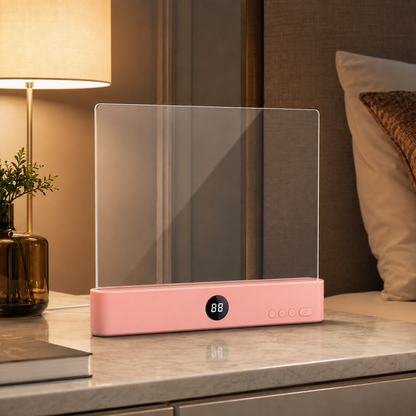 LumaPage - Rechargeable LED Book Light, 3 Colors, Dimmable & Timer