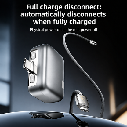 NightGuard - 140W USB-C Auto-Stop Adapter with Overcharge Protection