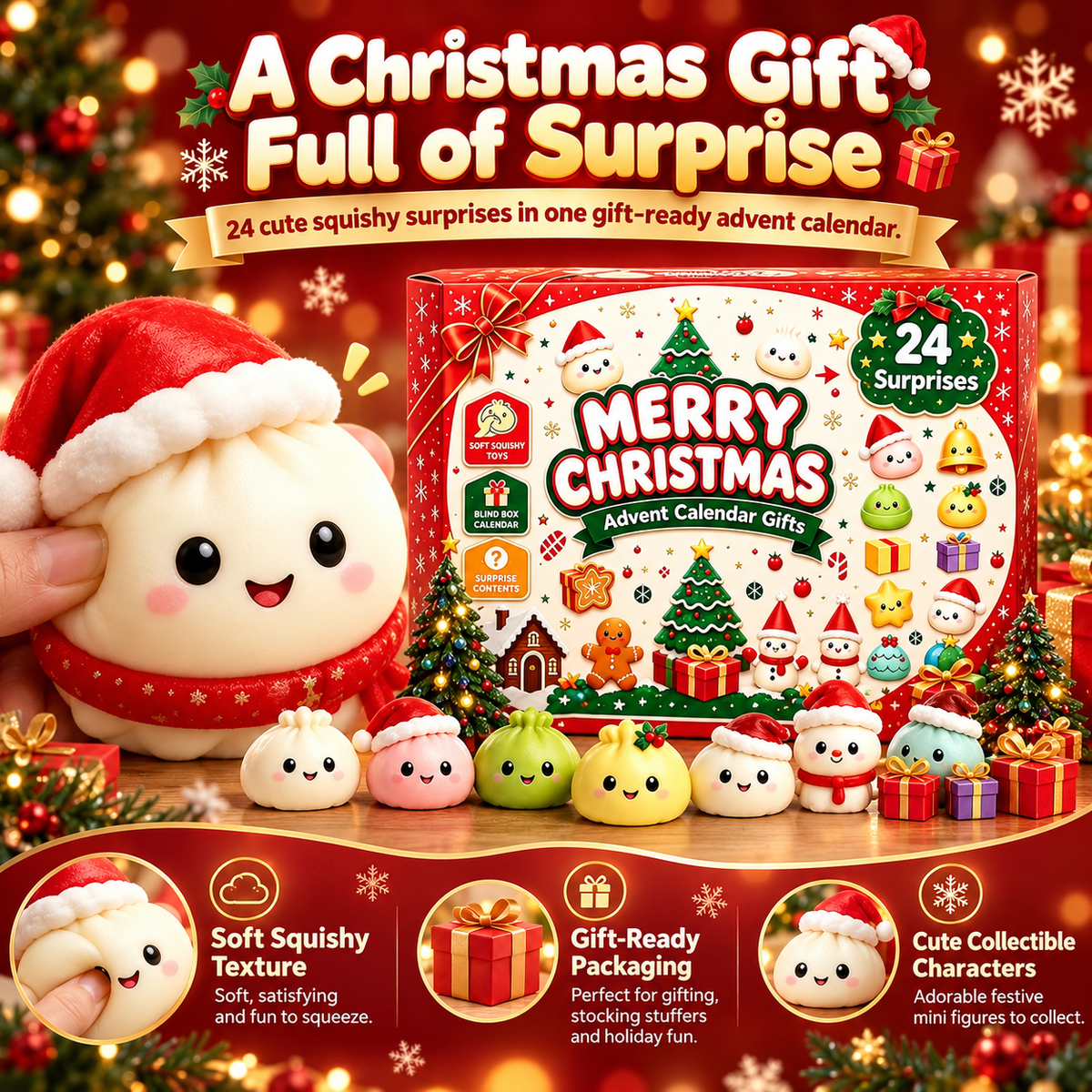 Mystery Dumpling Christmas Advent Calendar