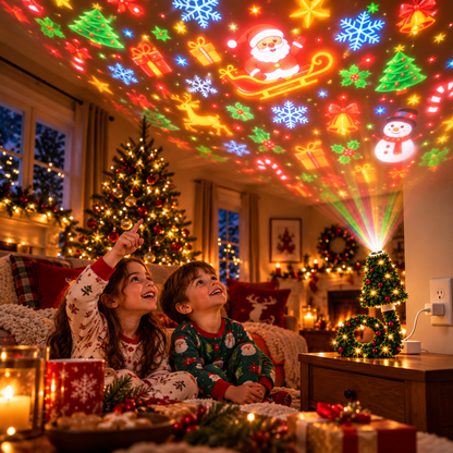 Christmas Tree USB Projector Light