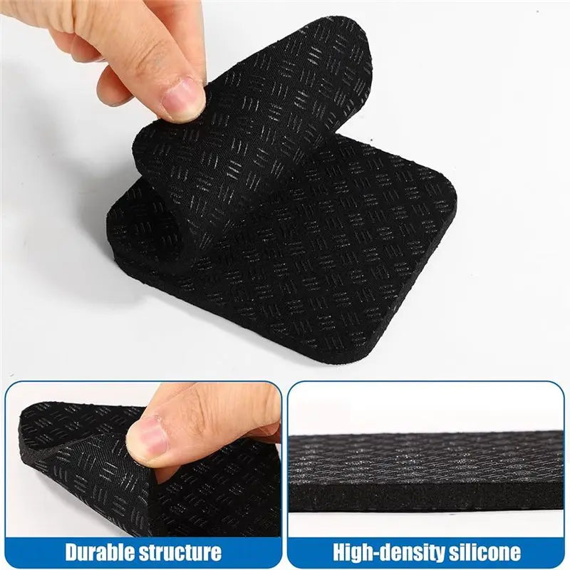 1B-8Pcs Treadmill Walking Pad, Silicone Non-Slip Noise Reduction Mat for Gym Accessories