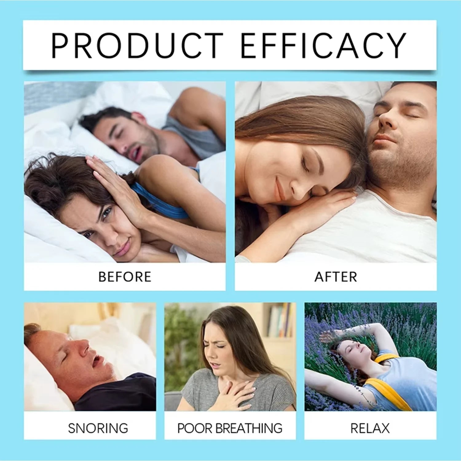 Magnetic Nasal Strips Anti-Snoring Aid 15/30-Day Supply Strong Adhesive Tabs High-Quality Sleep Appliance for Snoring Relief