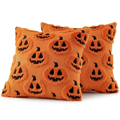 1PCS Halloween Pillow Covers Autumn Thanksgiving Harvest Decorative Cushion Covers for Couch Sofa Bed Porch Living Room ﻿
