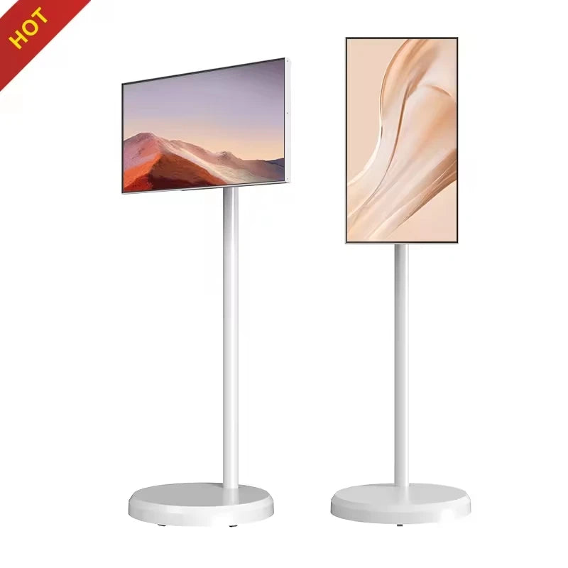 2026 Fashion Popular 21.5 Inch Battery-Power Android 13 Lg Stand by Me Tv In-Cell Touch Screen Gym Gaming Live Room Smart Tv
