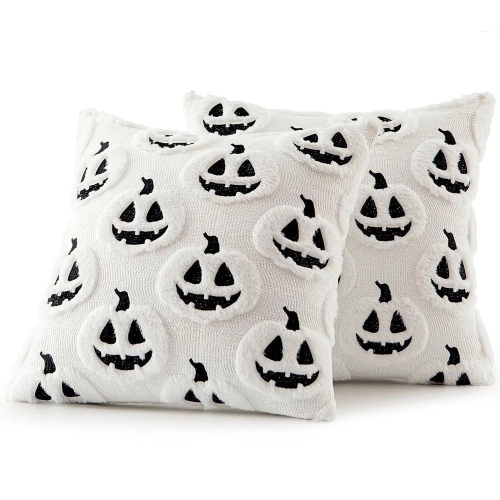 1PCS Halloween Pillow Covers Autumn Thanksgiving Harvest Decorative Cushion Covers for Couch Sofa Bed Porch Living Room ﻿