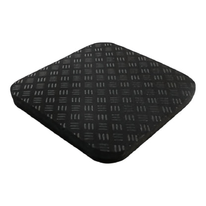 6Pcs Silicone Treadmill Mats Exercise Equipment Mats Multipurpose anti Vibration Pads Noise Reduction for Most Fitness Equipment