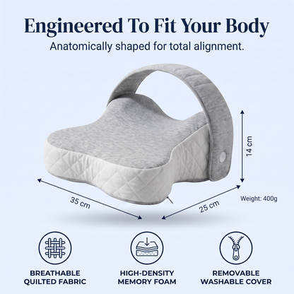 LunelaPro Knee Pillow for Side Sleepers