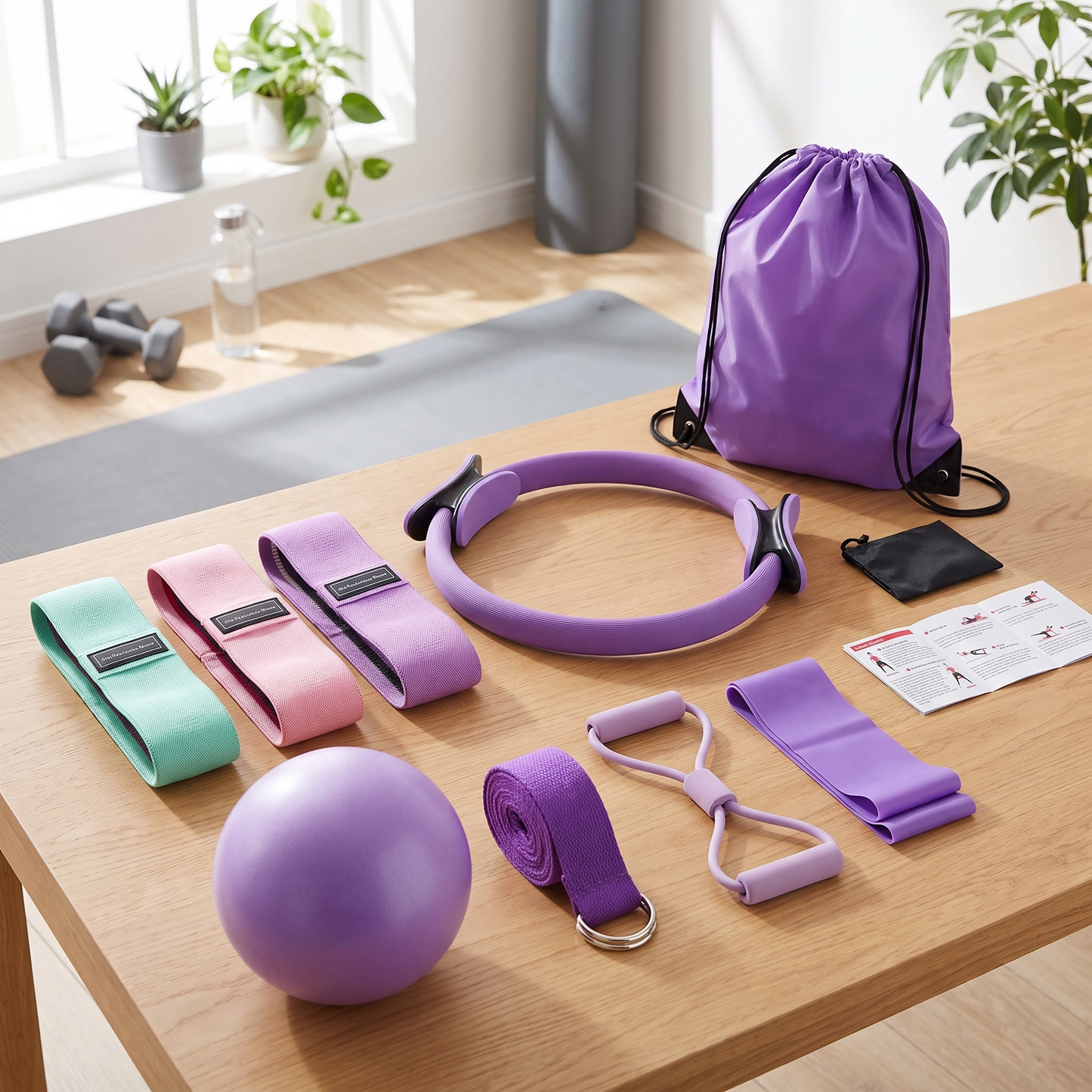 Aurela - 10 Piece Pilates Kit for Home Workouts