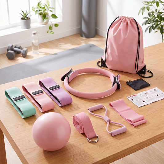 Aurela - 10 Piece Pilates Kit for Home Workouts