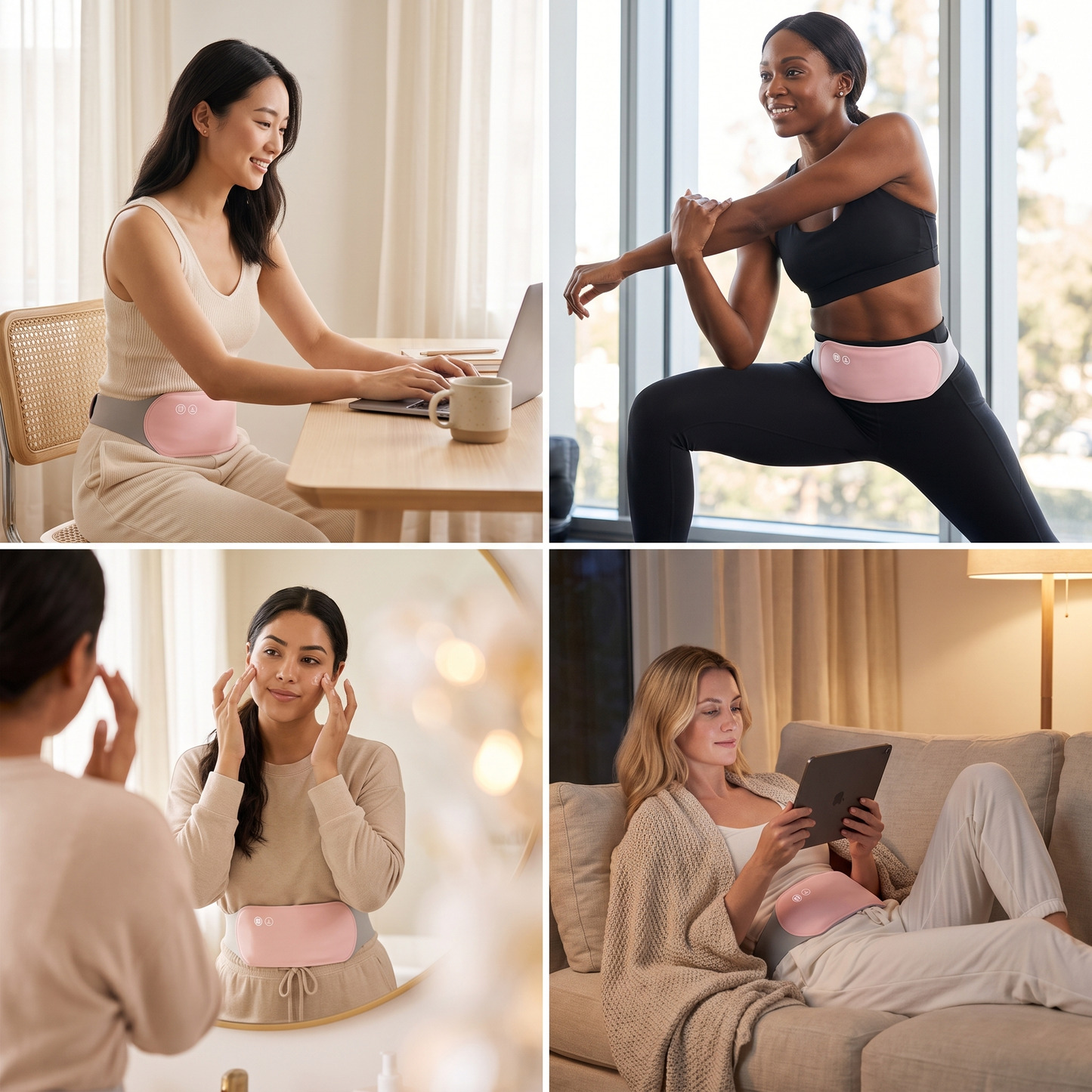 Emberly  - Cordless Heating Pad for Period Cramps